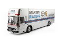 Mercedes O 317 renntransporter Porsche Martini Racing - Schuco 1.18 (3)